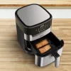 Tefal Easy Fry & Grill EY505D Pojedynczy 4.2 L Wolnostojący 1550 W Frytkownica beztłuszczowa Stal nierdzewna