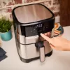 Tefal Easy Fry & Grill EY505D Pojedynczy 4.2 L Wolnostojący 1550 W Frytkownica beztłuszczowa Stal nierdzewna