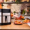 Tefal Easy Fry & Grill EY505D Pojedynczy 4.2 L Wolnostojący 1550 W Frytkownica beztłuszczowa Stal nierdzewna