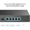 Router VPN TP-Link SafeStream Gigabit Multi-WAN, Ethernet WAN, Gigabit Ethernet, Czarny
