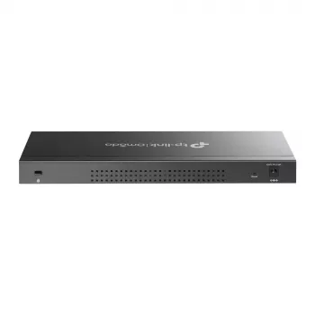 TP-Link Omada 16-portowy inteligentny przełącznik Gigabit z 8 portami PoE+, zarządzany, L2/L2+, Gigabit Ethernet (10/100/1000), Power over Ethernet (PoE), montaż w szafie