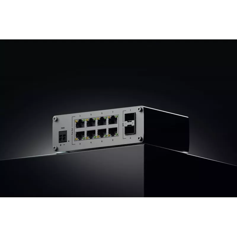 TELTONIKA TSW200 Przemysłowy niezarządzalny przełącznik Gigabit Ethernet PoE+