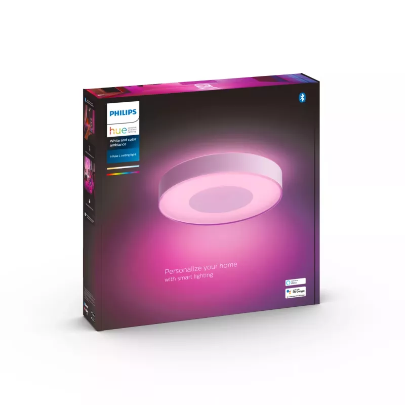 Philips Hue White and colour ambience Infuse duża lampa sufitowa
