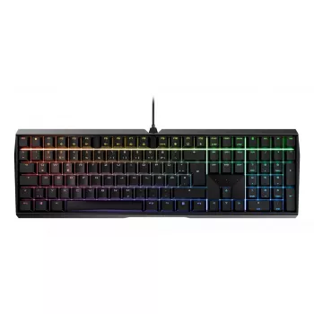 Klawiatura gamingowa CHERRY MX 3.0S RGB USB QWERTZ Czarny Niemiecki