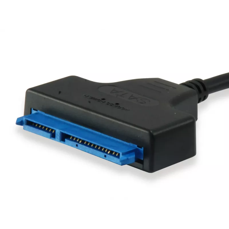 Equip USB Type C to SATA kabel, Czarny, 6 Gbit/s, 50 mm, 150 mm, 500 mm, 50 g
