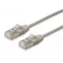 Przewód krosowy Equip Cat.6A F/FTP Slim, 5 m, beżowy