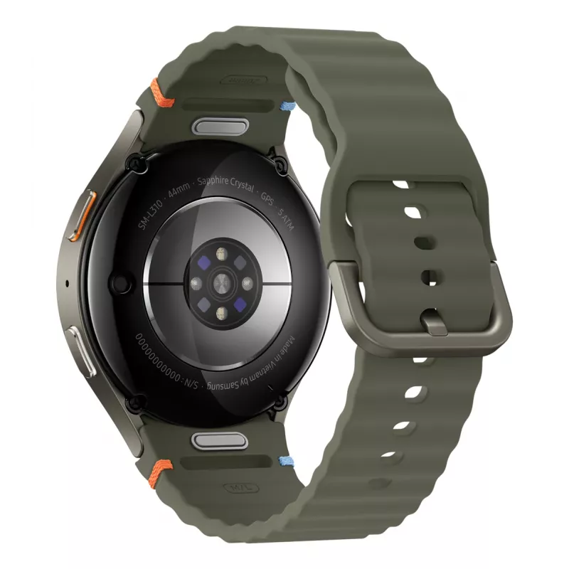 Samsung Galaxy Watch7 3.81 cm (1.5 cala) AMOLED 44 mm Cyfrowy 480 x 480 pikseli Dotykowy Zielony Wi-Fi GPS (satelitarny)