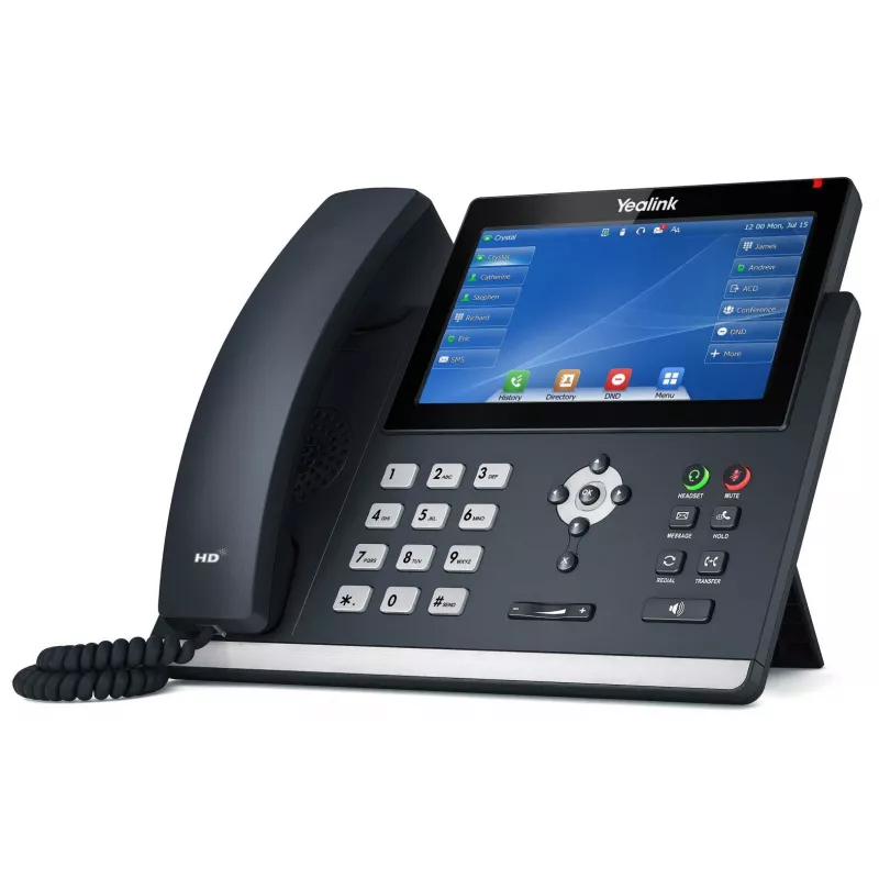 Telefon IP Yealink SIP-T48U Szary LED Wi-Fi