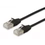 Kabel sieciowy Equip Cat.6A F/FTP Slim Patch RJ-45 3m Czarny