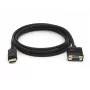 Equip DisplayPort Męski do VGA (HD15) Męski Kabel, 2 m, VGA (D-Sub), DisplayPort, Męski, Męski, Prosty