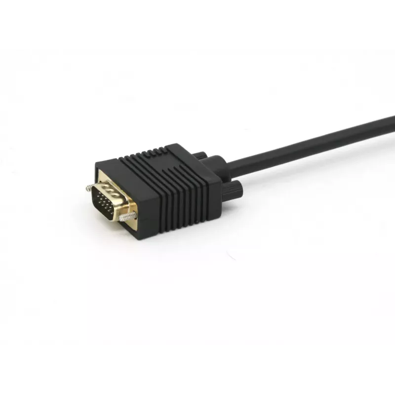 Equip DisplayPort Męski do VGA (HD15) Męski Kabel, 2 m, VGA (D-Sub), DisplayPort, Męski, Męski, Prosty