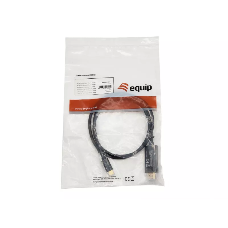 Equip USB-C do HDMI Kabel, M/M, 1,0 m, 4K/30 Hz