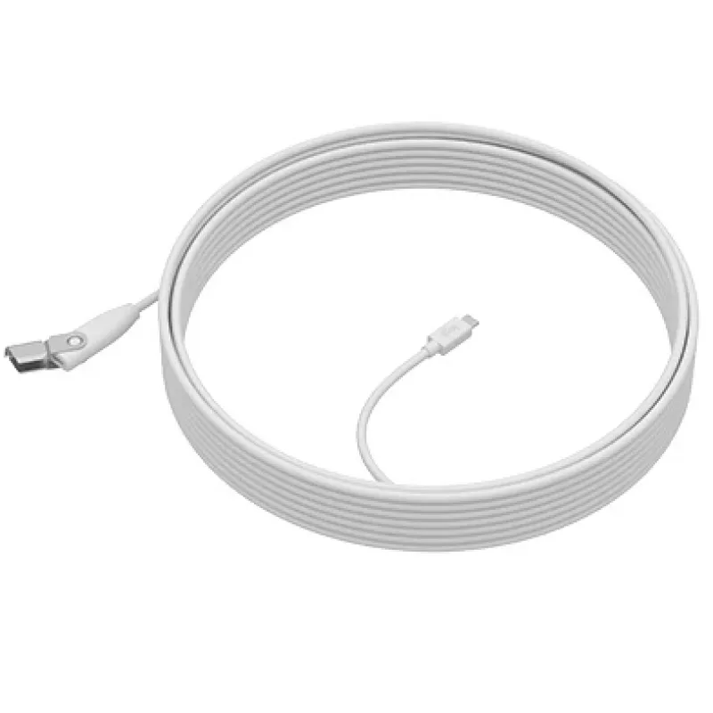 LOGITECH Rally Mic Pod Extension kabel Off-biały Ww 10m Extension kabel