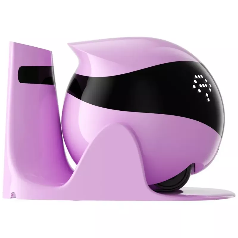 Robot monitorujący Enabot EBO AIR 2 — mobilna kamera domowa, różowa