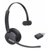 Yealink WH64 Hybrydowy Mono Zestaw Słuchawkowy Teams Bezprzewodowy Opaska Biuro/Call Center Micro-USB Czarny
