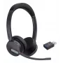 Yealink WH64 Hybrid Dual Teams Słuchawka Bezprzewodowa Nauszna Biuro/Call Center Micro-USB Bluetooth Czarny