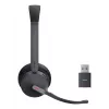 Yealink WH64 Hybrid Dual Teams Słuchawka Bezprzewodowa Nauszna Biuro/Call Center Micro-USB Bluetooth Czarny
