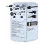 Verbatim Charge 'n' Travel 70W 2C retractable Universal Travel Adapter Blue