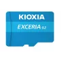 Karta pamięci MicroSDHC Kioxia EXCERIA G2 128 GB UHS-III U3 V30 A1, odczyt 100 MB/s, zapis 50 MB/s, niebieska