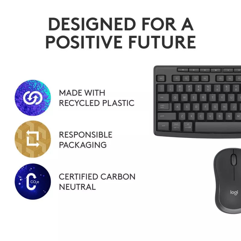 LOGITECH Mk370 Combo For Business Graphite Qwertz Deutsch