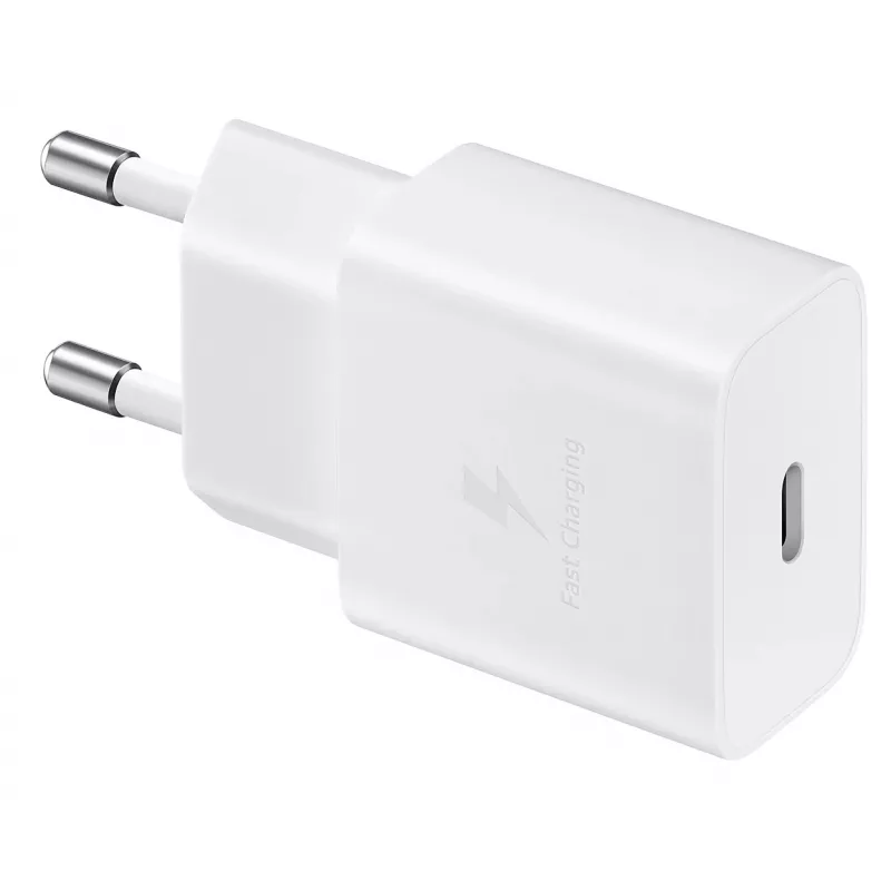 Ładowarka do urządzeń mobilnych Samsung EP-T1510NWEGEU, 15W USB-C, 100–240V AC, do użytku wewnętrznego, biała