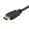 Equip HDMI do DVI-D Single Link, 2m, 2 m, HDMI, DVI-D, Męski, Męski, Złoty