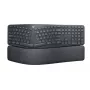 LOGITECH Ergo K860 - Bezprzewodowa dzielona klawiatura Grafit Qwertz Deutsch