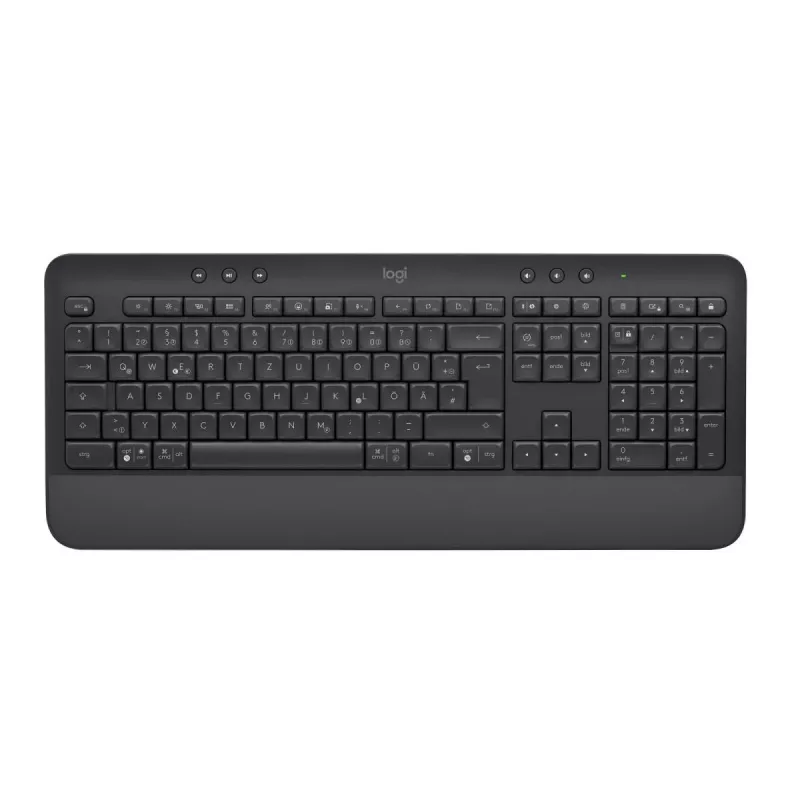 LOGITECH Signature K650 Bezprzewodowa Klawiatura - Grafit - Deutsch Qwertz