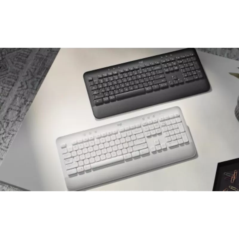 LOGITECH Signature K650 Bezprzewodowa Klawiatura - Grafit - Deutsch Qwertz