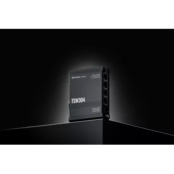 TELTONIKA Tsw304 Przemysłowy niezarządzalny 4-portowy przełącznik Gigabit Ethernet