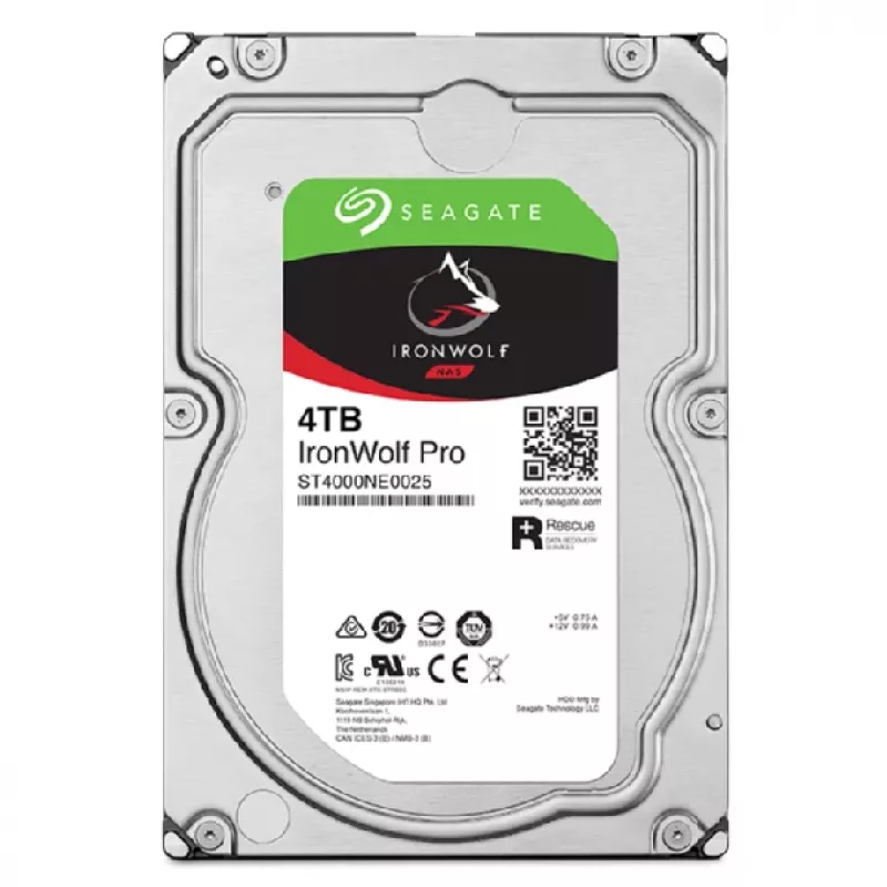 Dysk wewnętrzny Seagate IronWolf Pro ST4000NT001 4 TB 7200 RPM 256 MB 3,5 cala