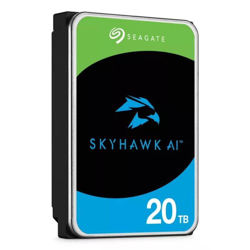 Seagate SkyHawk AI ST20000VE004 wewnętrzny dysk twardy 20 TB 7200 RPM 512 MB 3.5 cala Serial ATA III