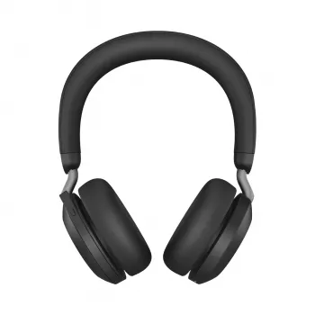 Słuchawki Jabra Evolve2 75 USB-A UC z podstawką biurkową czarne