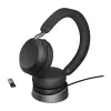Słuchawki Jabra Evolve2 75 USB-A UC z podstawką biurkową czarne