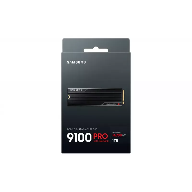Samsung 9100 PRO Heatsink PCIe® 5.0 NVMe™ M.2 SSD - 1 TB