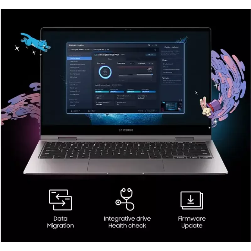 Samsung 9100 PRO Heatsink PCIe® 5.0 NVMe™ M.2 SSD - 1 TB