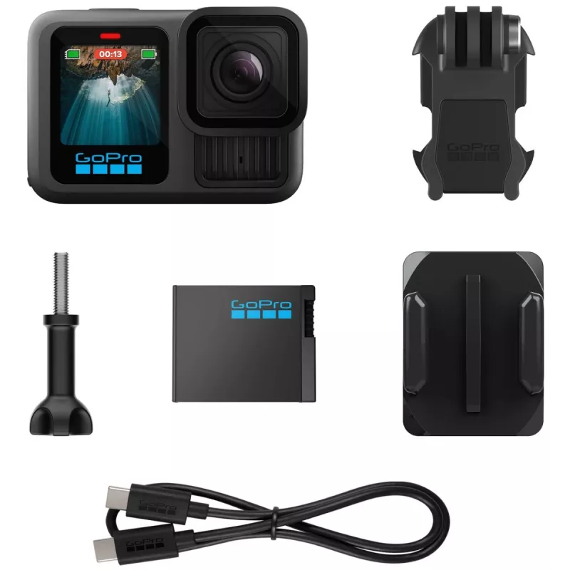 GOPRO Hero 13 Camera Black Action Sports (chdhx-131-rw)