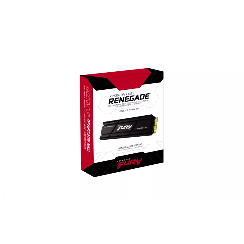 Kingston Technology 2000G RENEGADE PCIe 4.0 NVMe SSD W/ HEATSINK