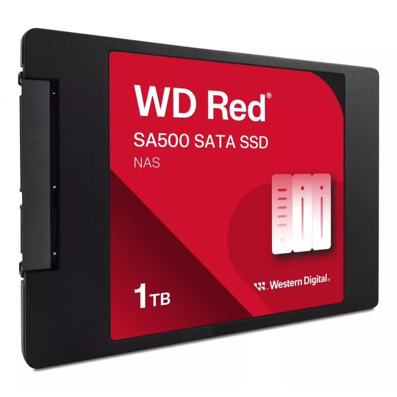 WESTERN DIGITAL SSD - WD czerwony SA500 - 1TB - SATA 6Gb/s - 2.5in