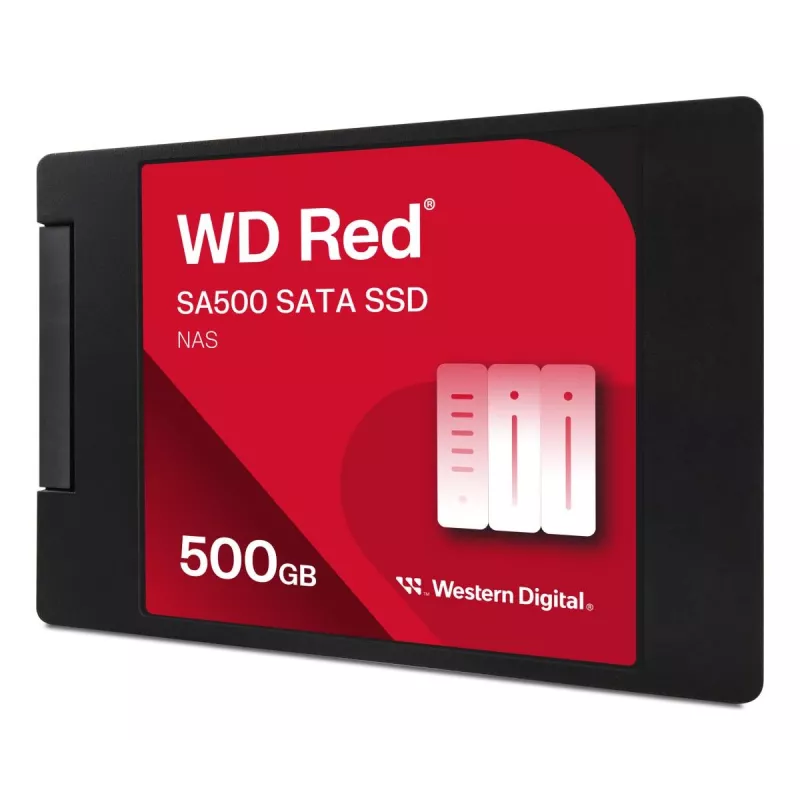 WESTERN DIGITAL SSD - WD czerwony SA500 - 500GB - SATA 6Gb/s - 2.5in