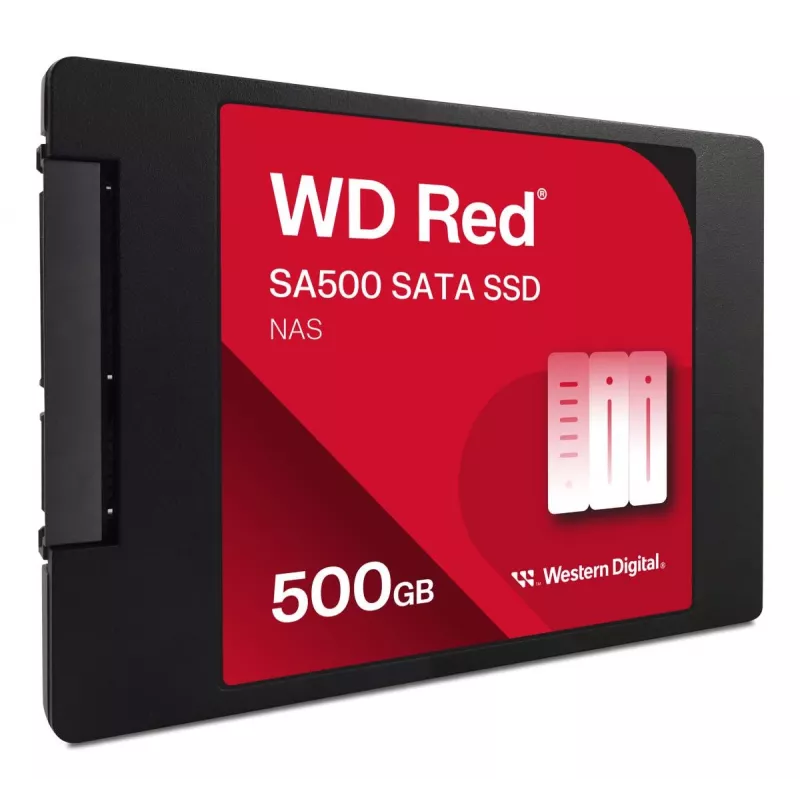WESTERN DIGITAL SSD - WD czerwony SA500 - 500GB - SATA 6Gb/s - 2.5in