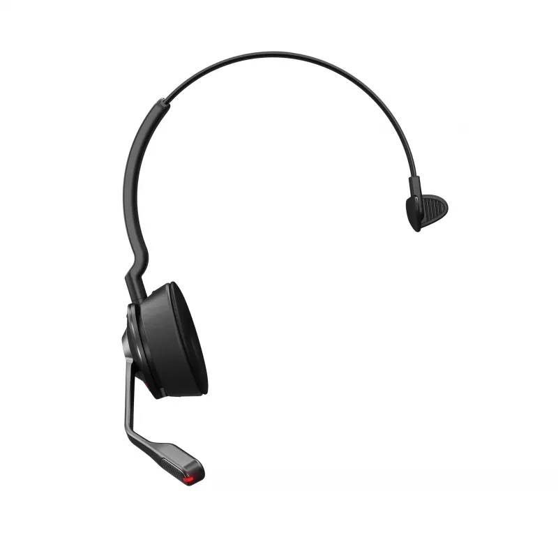 Jabra Engage 55 - USB-A MS Mono, EMEA/APAC, Bezprzewodowy, Biuro/Call center, 57 g, Słuchawka, Czarny, Tytan