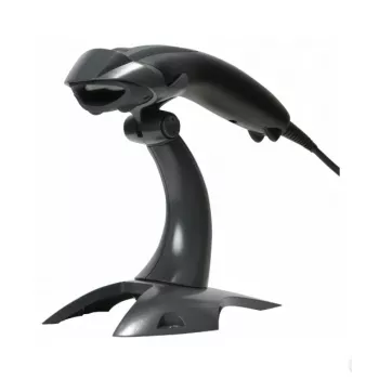 HONEYWELL Barcode Scanner Voyager 1200g USB Kit - Includes Czarny Scanner 1200g & Rigid Presentation Stand & Coiled USB Type A kabel 3m