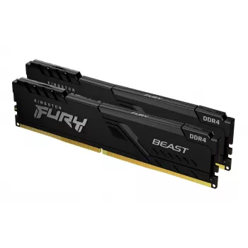 Kingston Technology FURY Beast 32GB 3600MT/s DDR4 CL18 DIMM (zestaw 2 szt.) czarny