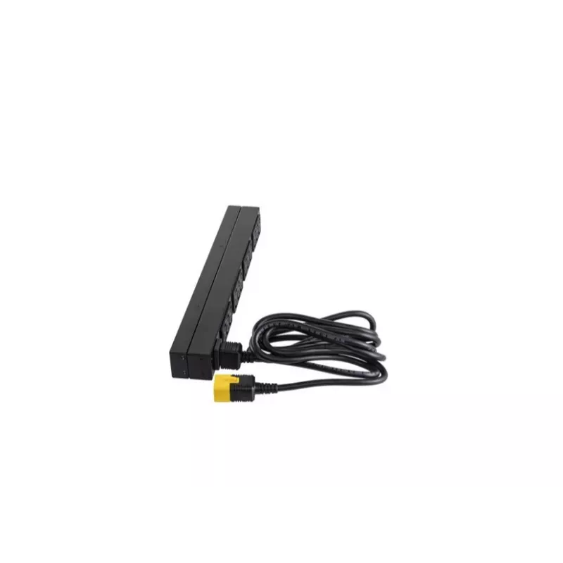 APC NetShelter Basic Rack PDU, 1U, 1PH, 3,7kW 230V 16A lub 3,3kW 208V 16A, x12 gniazd C13, przewód C20