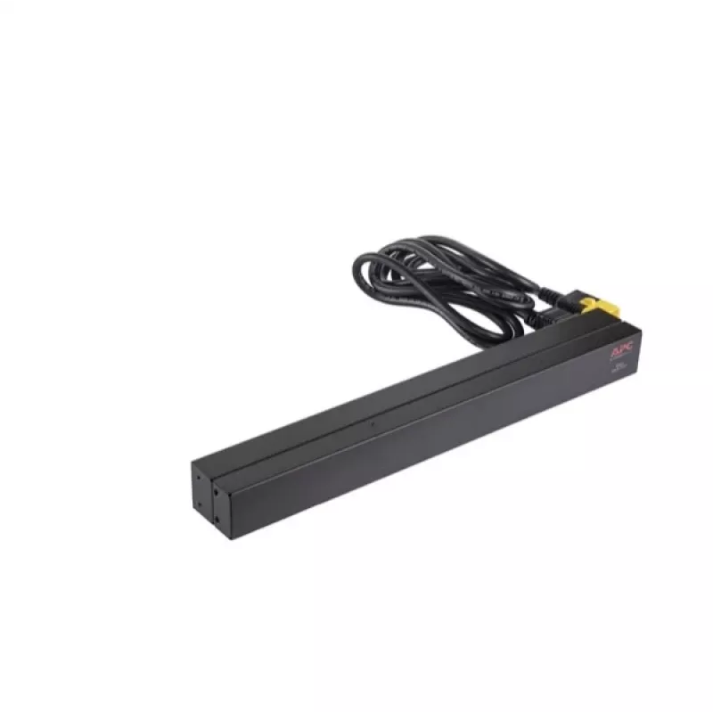 APC NetShelter Basic Rack PDU, 1U, 1PH, 3,7kW 230V 16A lub 3,3kW 208V 16A, x12 gniazd C13, przewód C20