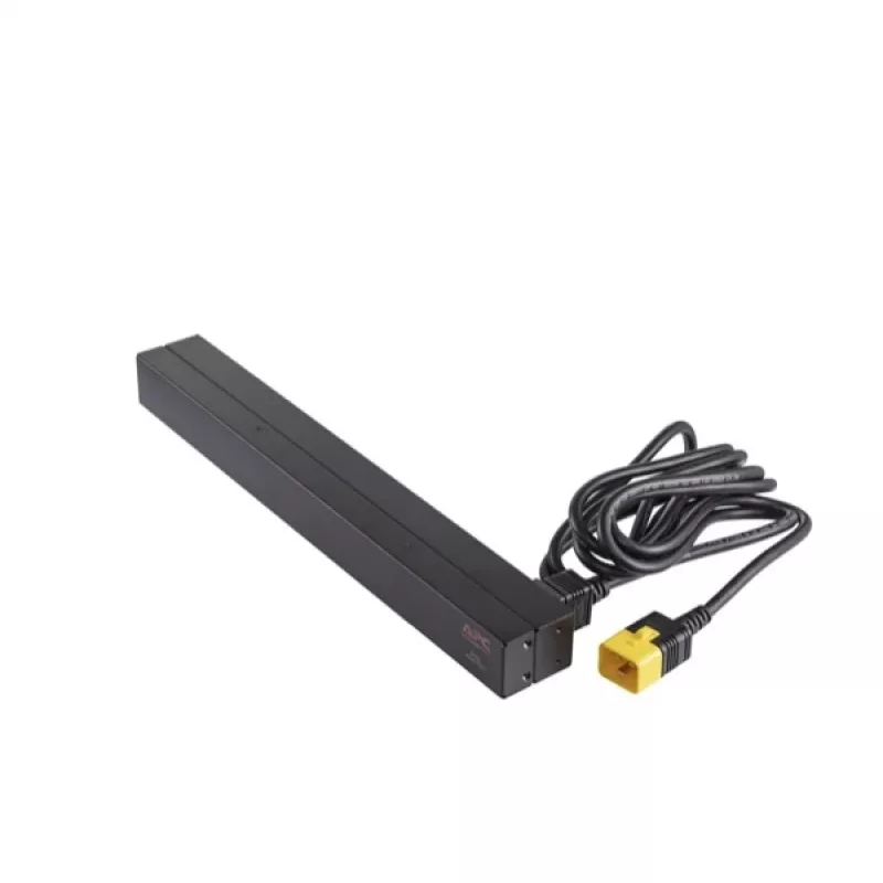 APC NetShelter Basic Rack PDU, 1U, 1PH, 3,7kW 230V 16A lub 3,3kW 208V 16A, x12 gniazd C13, przewód C20