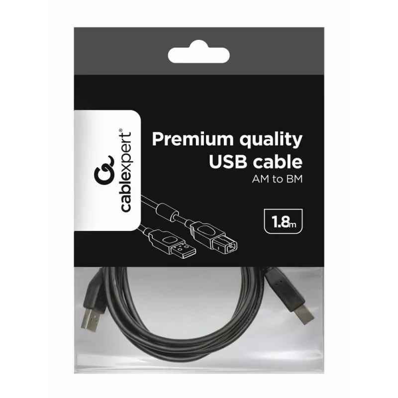 Kabel GEMBIRD Premium Quality USB A-Plug do B-Plug - 2 m