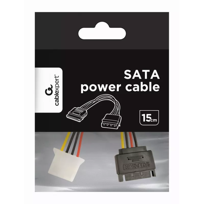 GEMBIRD Kabel zasilający SATA 15cm (CC-SATA-PS)