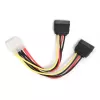 Kabel zasilający GEMBIRD 15 cm 2xSATA / opakowanie zbiorcze (cc-sata-psy)